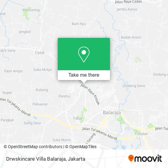 Drwskincare Villa Balaraja map
