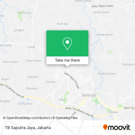 TB Saputra Jaya map