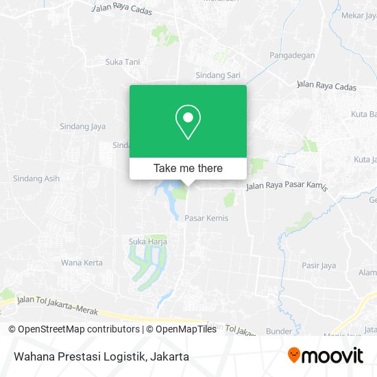 Wahana Prestasi Logistik map