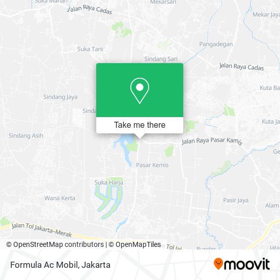 Formula Ac Mobil map