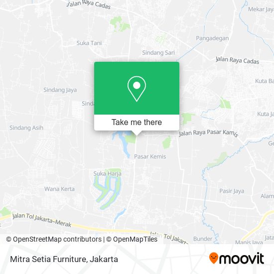 Mitra Setia Furniture map