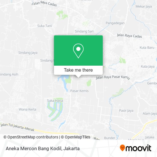 Aneka Mercon Bang Kodil map