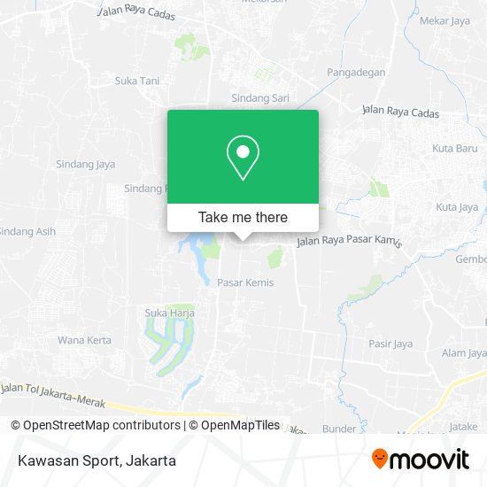 Kawasan Sport map