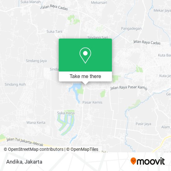 Andika map