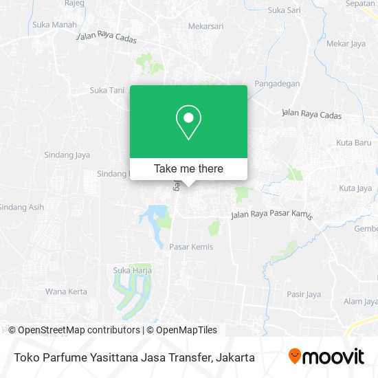 Toko Parfume Yasittana Jasa Transfer map