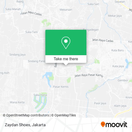 Zaydan Shoes map