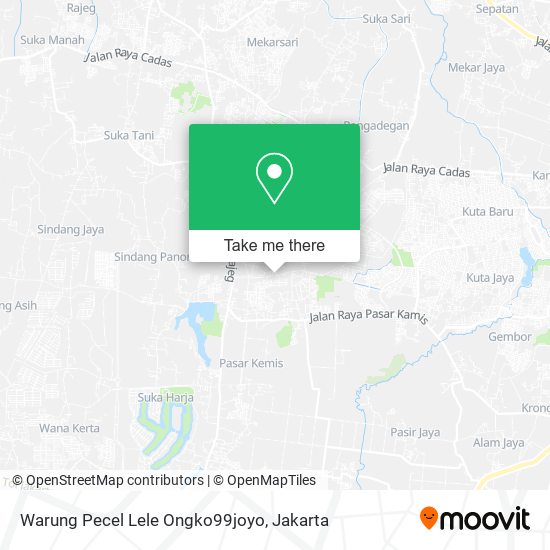 Warung Pecel Lele Ongko99joyo map