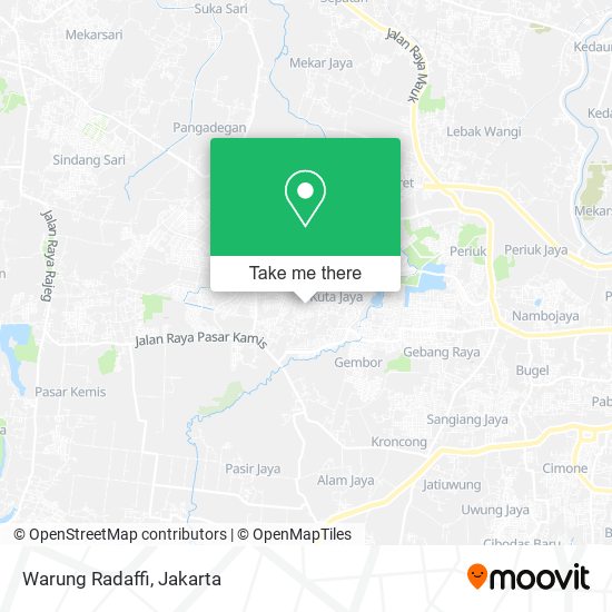 Warung Radaffi map