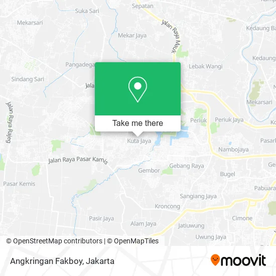 Angkringan Fakboy map
