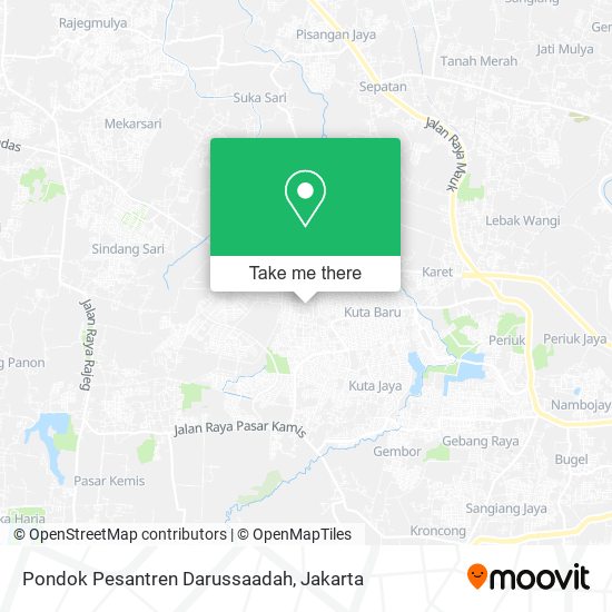 Pondok Pesantren Darussaadah map