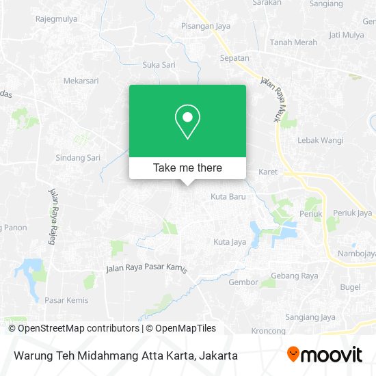 Warung Teh Midahmang Atta Karta map