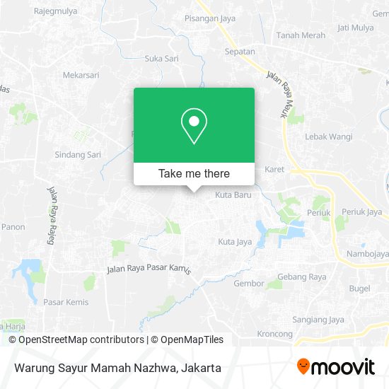 Warung Sayur Mamah Nazhwa map