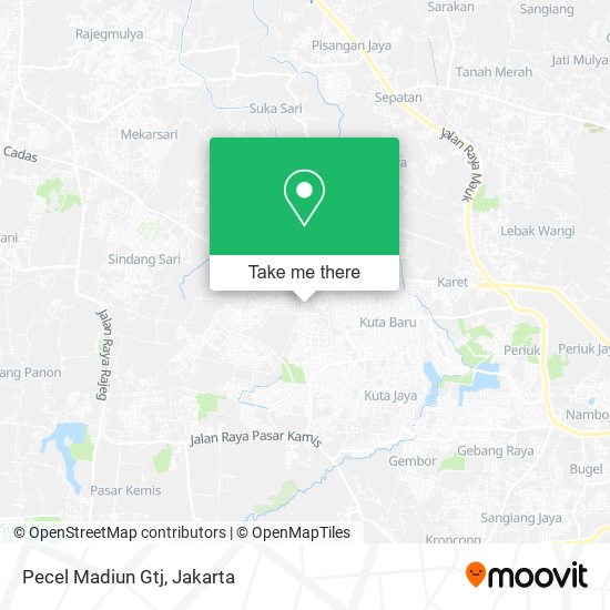 Pecel Madiun Gtj map