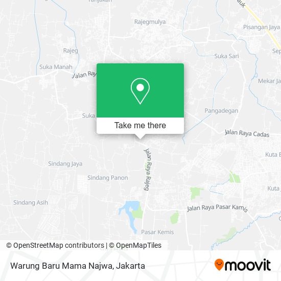 Warung Baru Mama Najwa map
