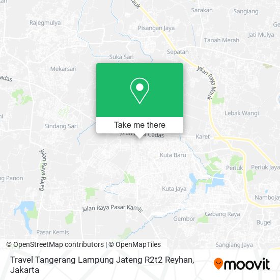 Travel Tangerang Lampung Jateng R2t2 Reyhan map