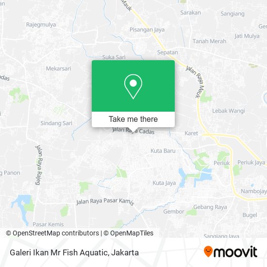 Galeri Ikan Mr Fish Aquatic map