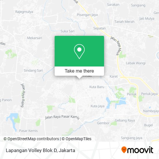Lapangan Volley Blok D map