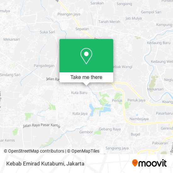 Kebab Emirad Kutabumi map