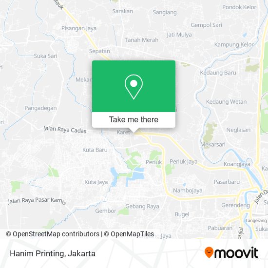 Hanim Printing map