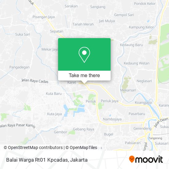 Balai Warga Rt01 Kpcadas map