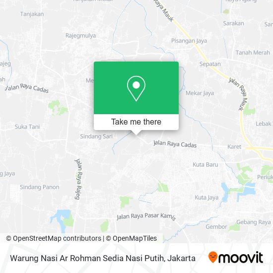 Warung Nasi Ar Rohman Sedia Nasi Putih map