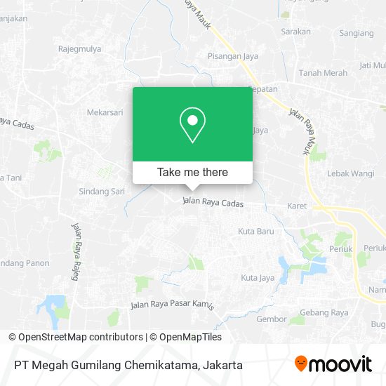 PT Megah Gumilang Chemikatama map