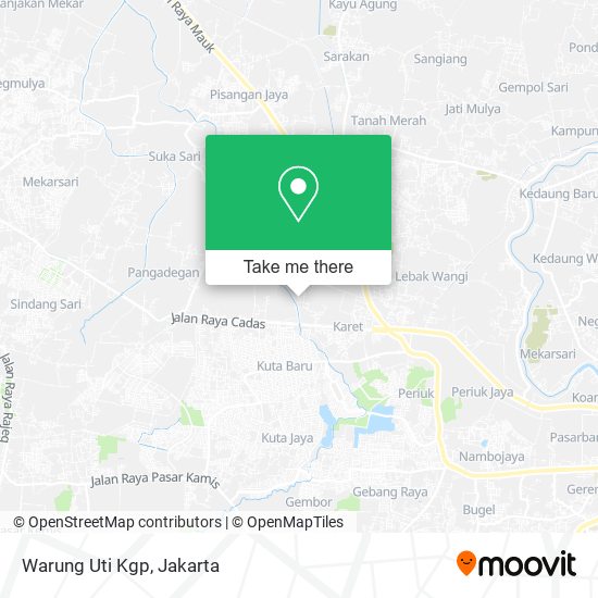 Warung Uti Kgp map