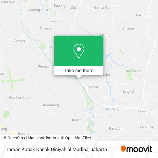 Taman Kanak Kanak Diniyah al Madina map