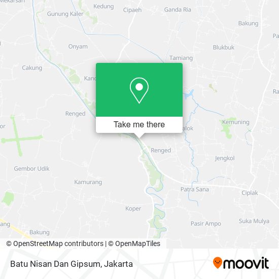 Batu Nisan Dan Gipsum map