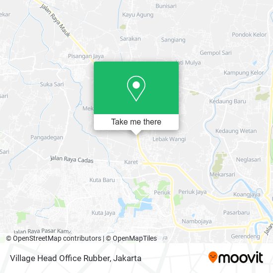 Village Head Office Rubber map