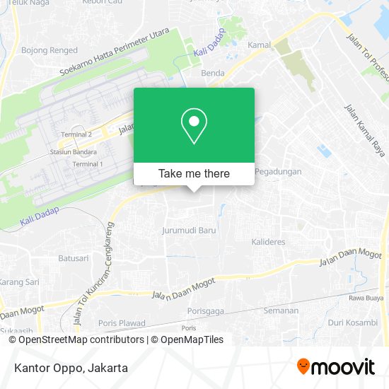 Kantor Oppo map