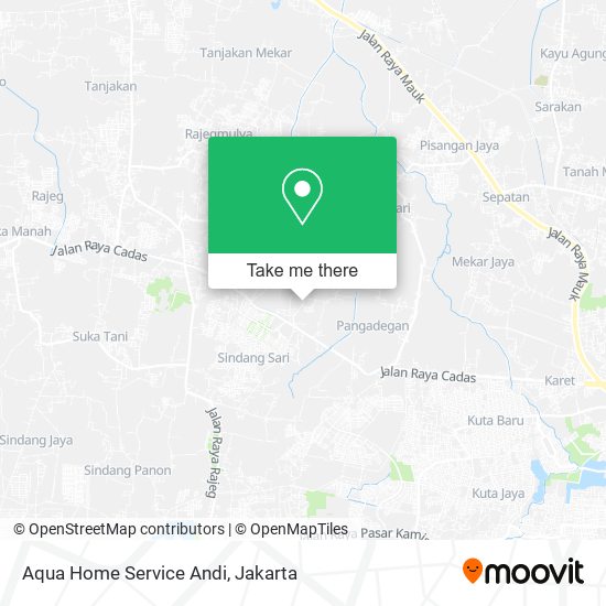 Aqua Home Service Andi map