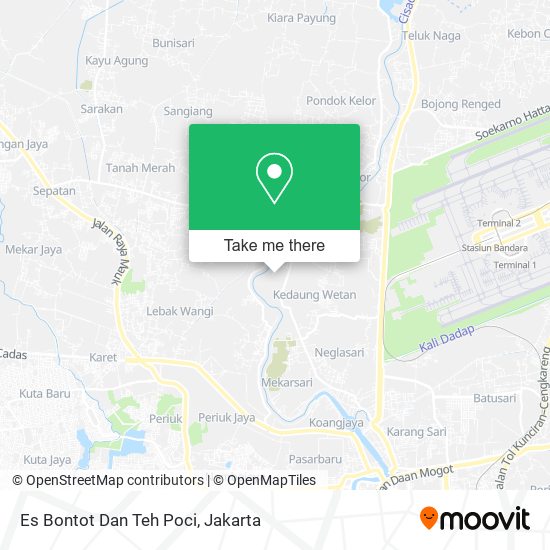 Es Bontot Dan Teh Poci map