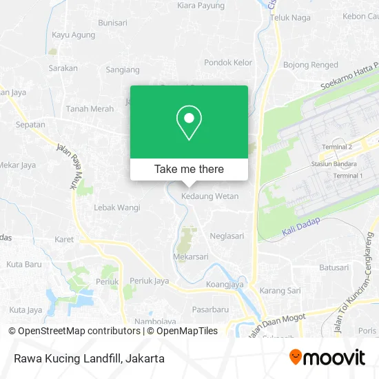 Rawa Kucing Landfill map
