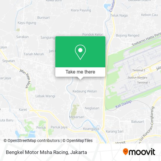 Bengkel Motor Msha Racing map