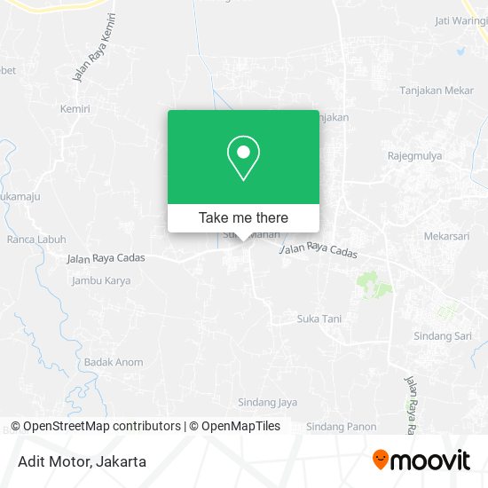 Adit Motor map