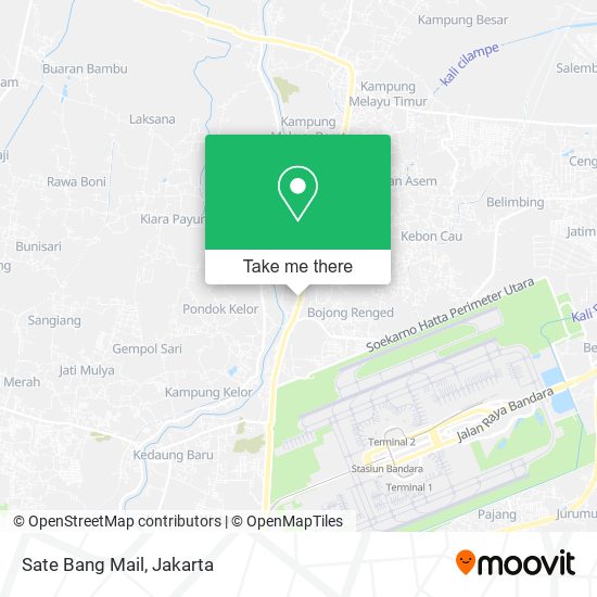 Sate Bang Mail map