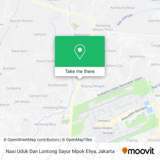 Nasi Uduk Dan Lontong Sayur Mpok Eliya map