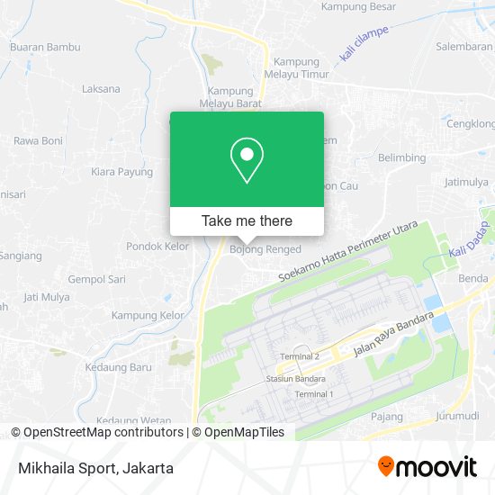 Mikhaila Sport map