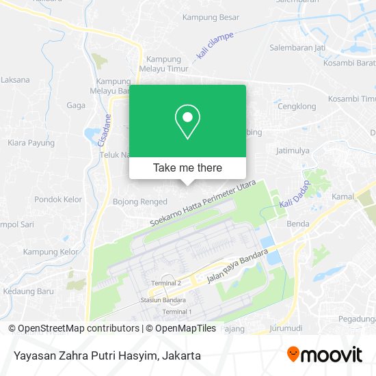 Yayasan Zahra Putri Hasyim map