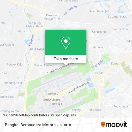 Bengkel Bersaudara Motors map