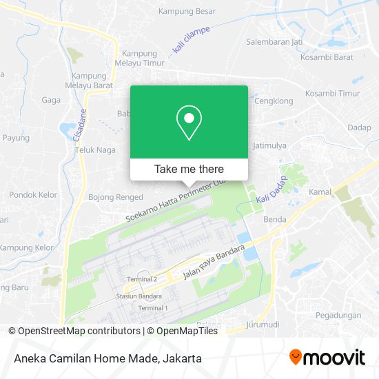 Aneka Camilan Home Made map