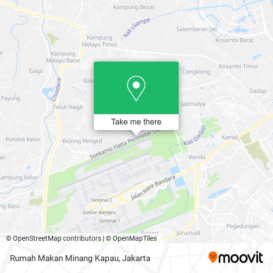 Rumah Makan Minang Kapau map