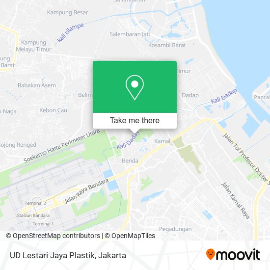 UD Lestari Jaya Plastik map