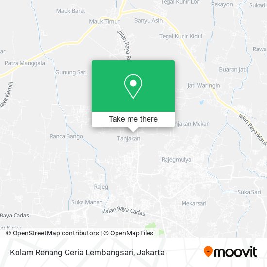 Kolam Renang Ceria Lembangsari map