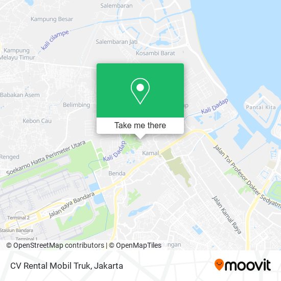 CV Rental Mobil Truk map