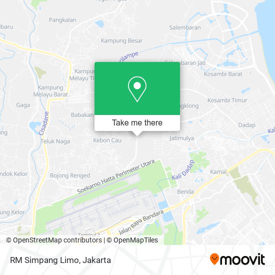 RM Simpang Limo map