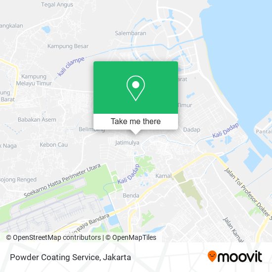 Powder Coating Service map
