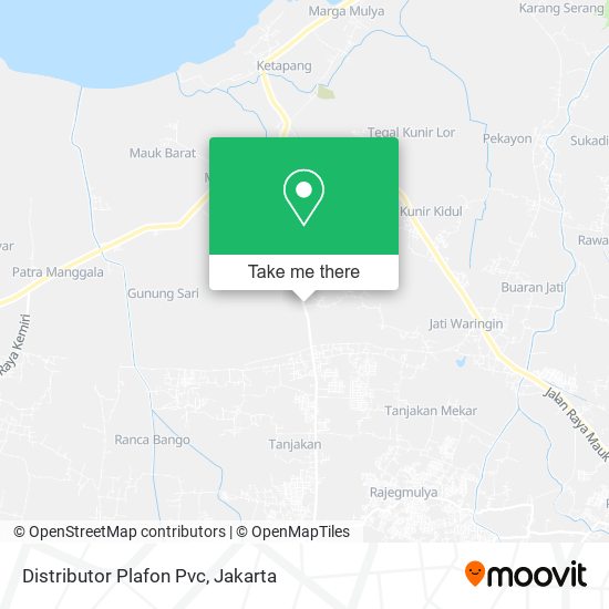 Distributor Plafon Pvc map