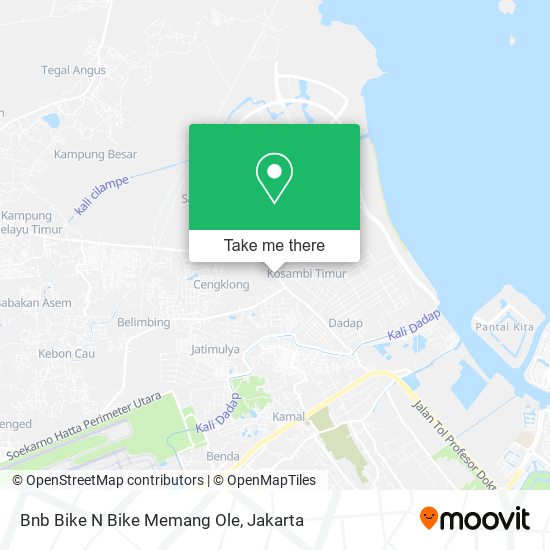 Bnb Bike N Bike Memang Ole map